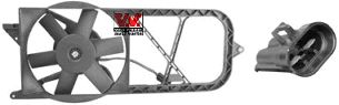 VAN WEZEL 3776748 -  Вентилятор, охлаждение двигателя
